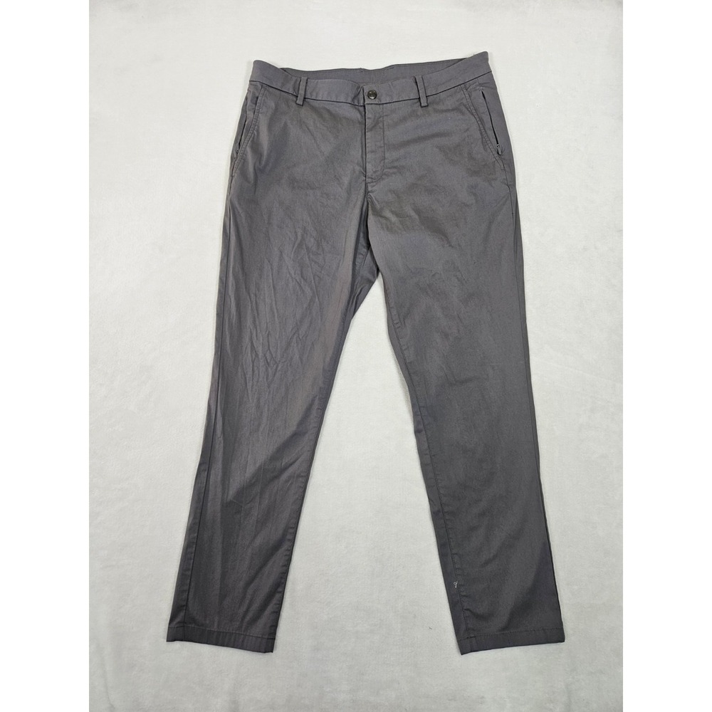 Birddogs Pants Mens 36x30 Gray Chino Boomstick Stretch Performance Flex Pocket